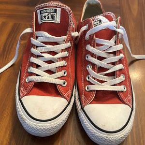 Red converse